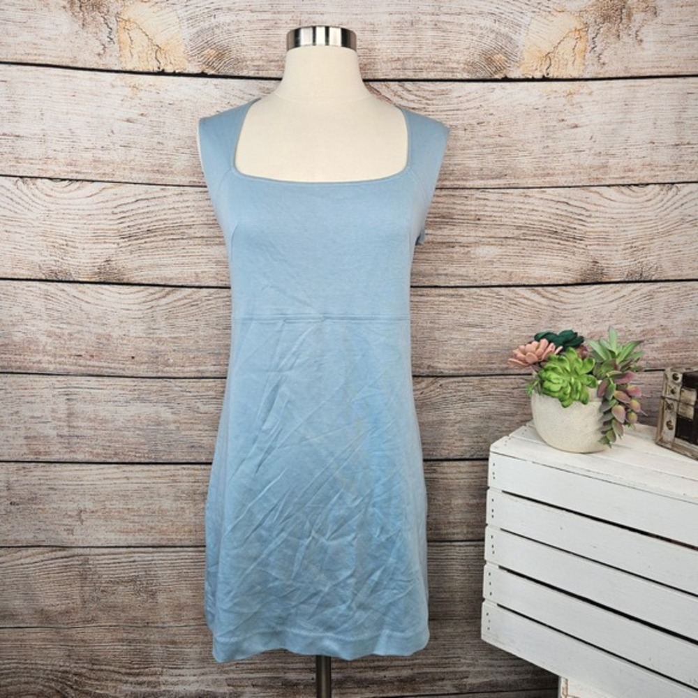 Everlane Mini Dress Square‎ Neck Sleeveless Casual Cotton XS